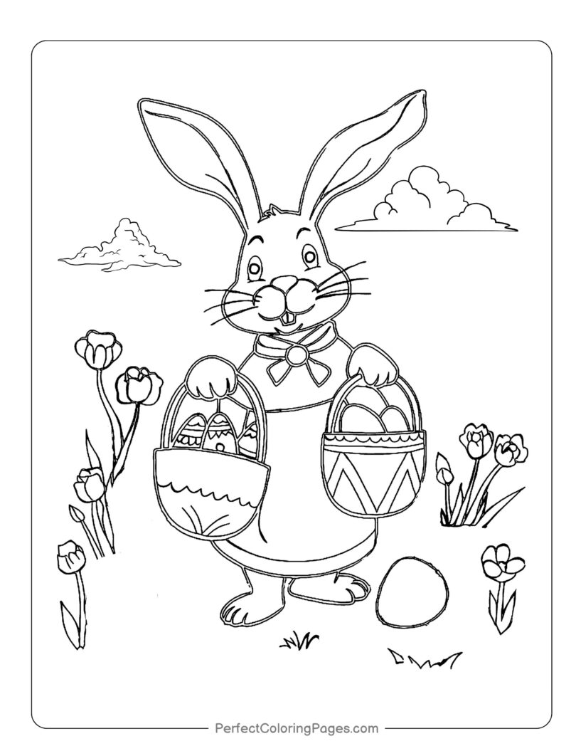 Bunny Coloring Pages: Fun & Free Printables