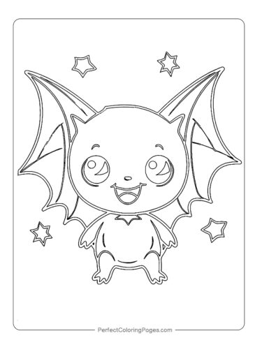 Free Printable Bat Coloring Pages: Perfect Collection