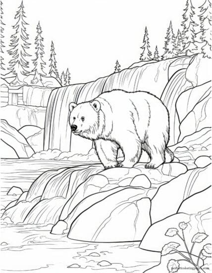 70 Unique Bear Coloring Pages: Ideal for Kids and Adults